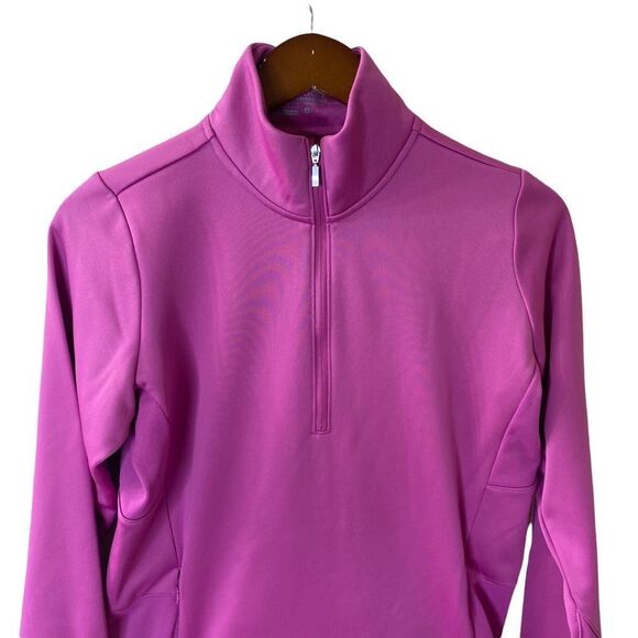 Nike Golf Hot Pink Pullover Therma Fit Jacket Sz M - Picture 2 of 6